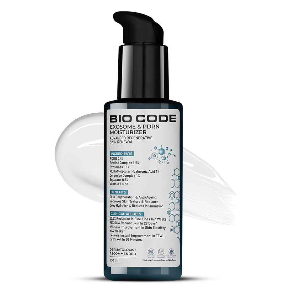 Bio Code Exosome & PDRN Renewal Moisturizer - Advanced Regenerative Anti-Aging | AI-Enhanced Formula