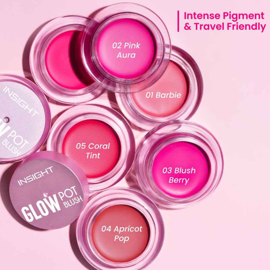 Insight Cosmetics Glow Pot Blush - Coral Tint
