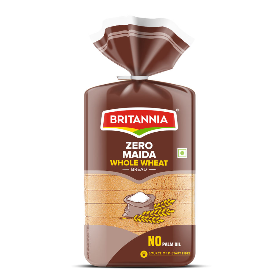 Zero Maida Whole Wheat Bread