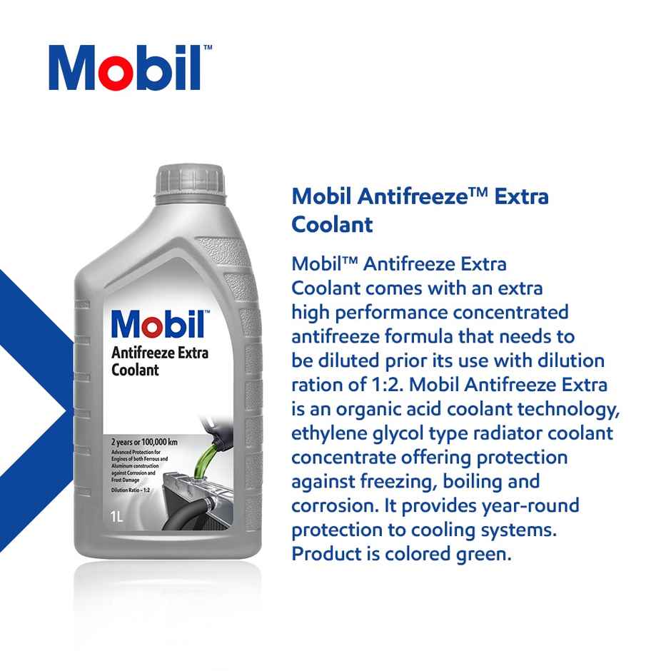 Mobil Antifreeze Extra Coolant 20 x 1L