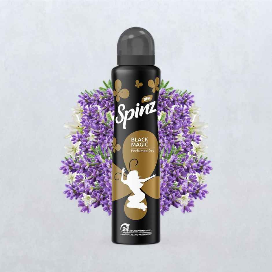 Spinz Black Magic Perfumed Deo For Women With International Fragrances