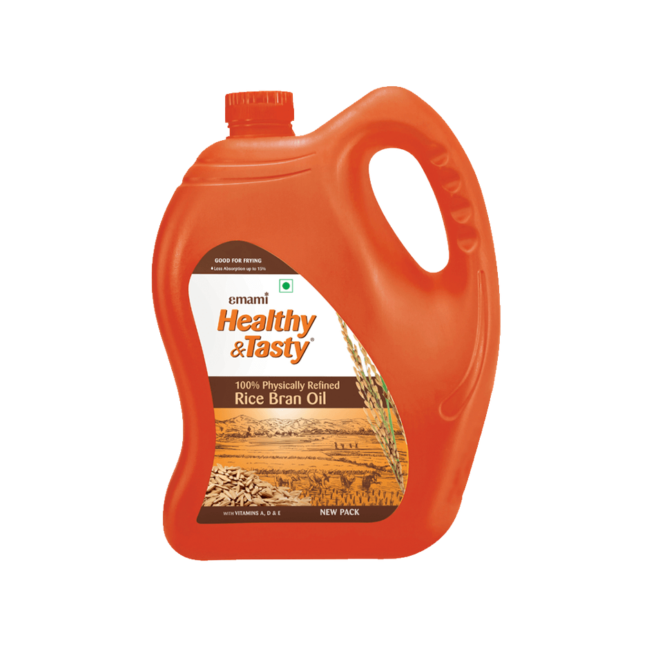 Emami Healthy and Tasty Ricebran Oil Jar