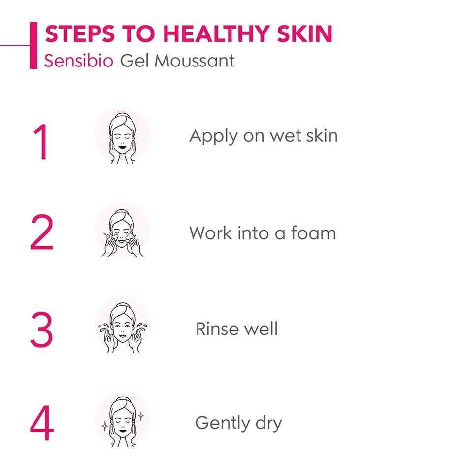 Bioderma Sensibio Moussant Soothing Micellar Cleansing Foaming Gel