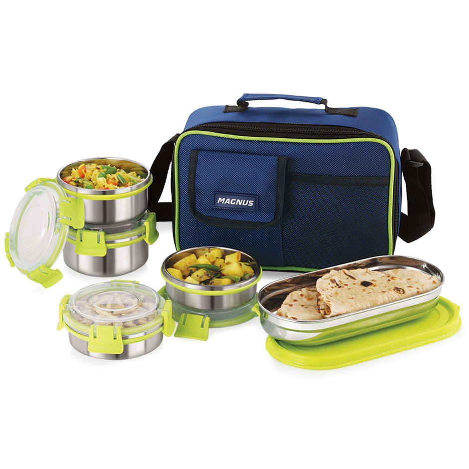 Magnus Hybrid 5 Prime Lunch Box with Leak-Proof Containers & Carry case