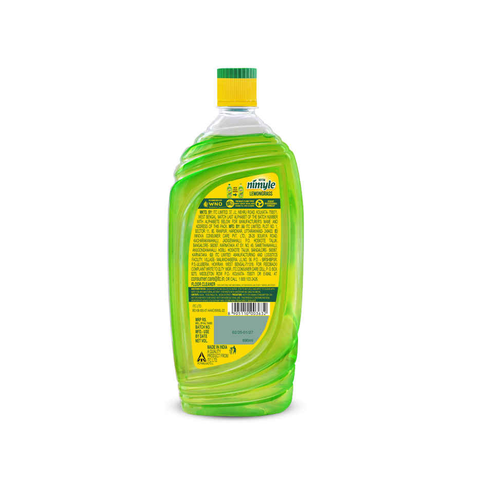Nimyle Lemongrass Floor Cleaner | 100% Natural Action | Fresh Fragrance