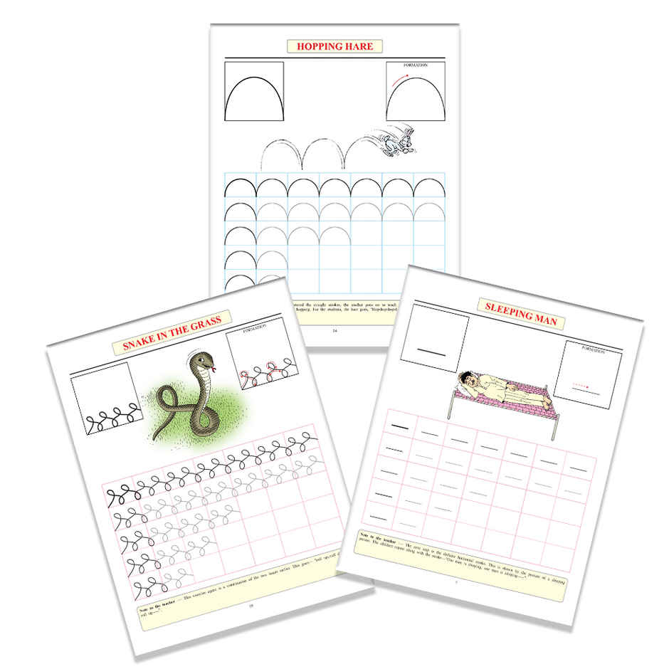 Dreamland Lines and Curves Pattern Writing Part 1