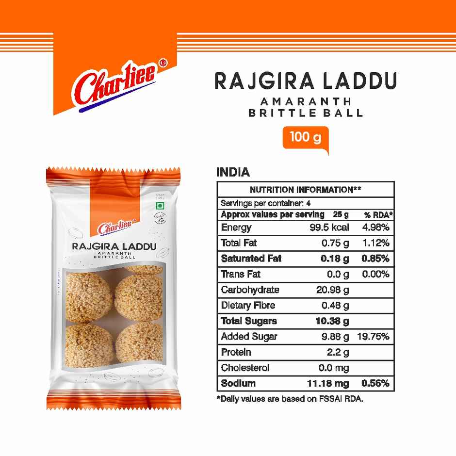Charliee Rajgira Laddu | Sweet & Tasty