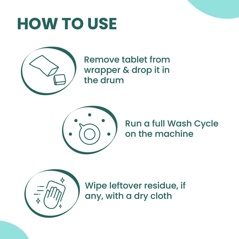 Happi Planet | Washing Machine Cleaner & Descaler Tablet