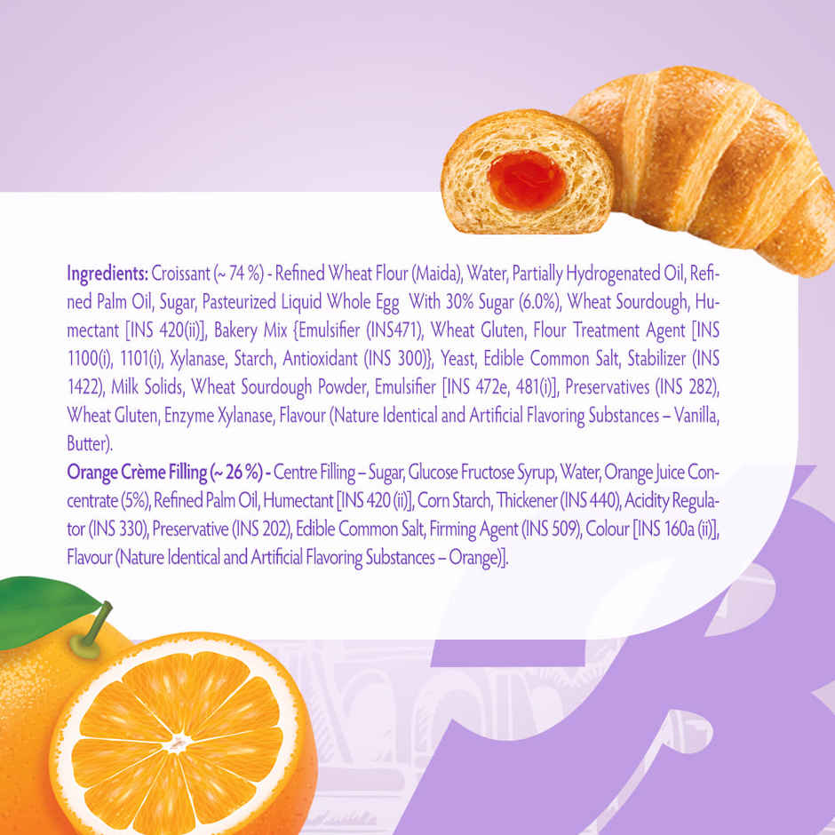Bauli Moonfils Croissants Orange Egg | Soft & Filled