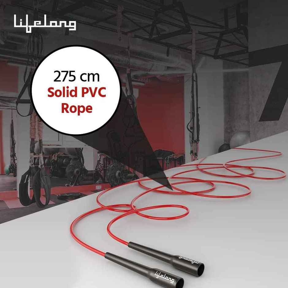 Lifelong Skipping Rope for workout 275cm | Red