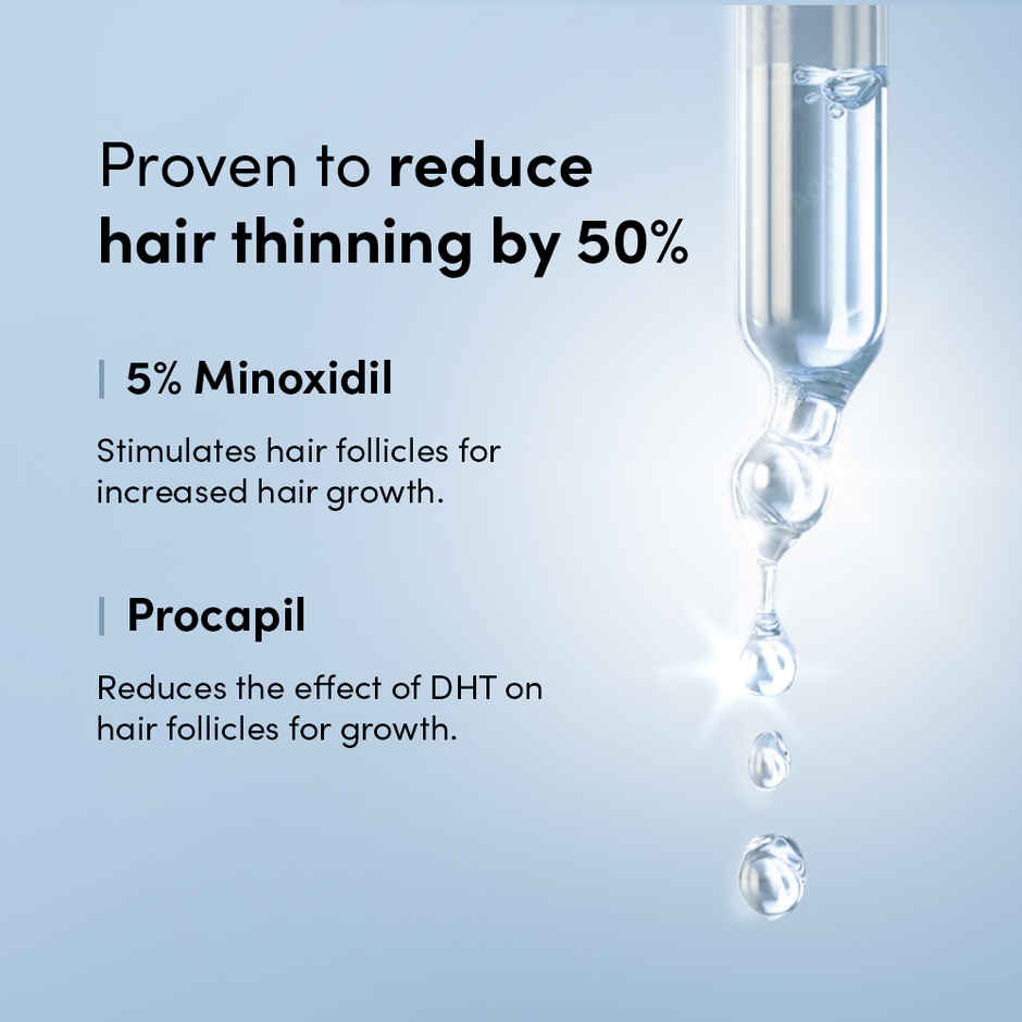 Man Matters Minoxidil 5% Growmax Topical Solution | For stage 2 hairfall