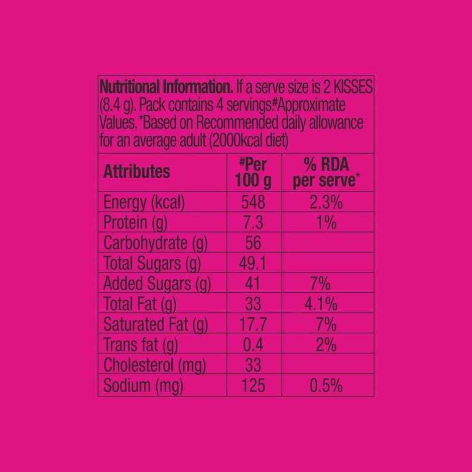 Hershey's Kisses Hazelnut 'N' Cookies Chocolate Share Bag