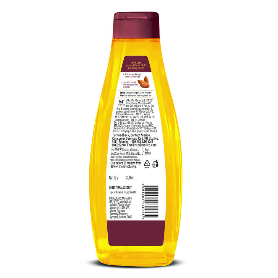 Hair & Care with Almond | Non-Sticky Hair Oil