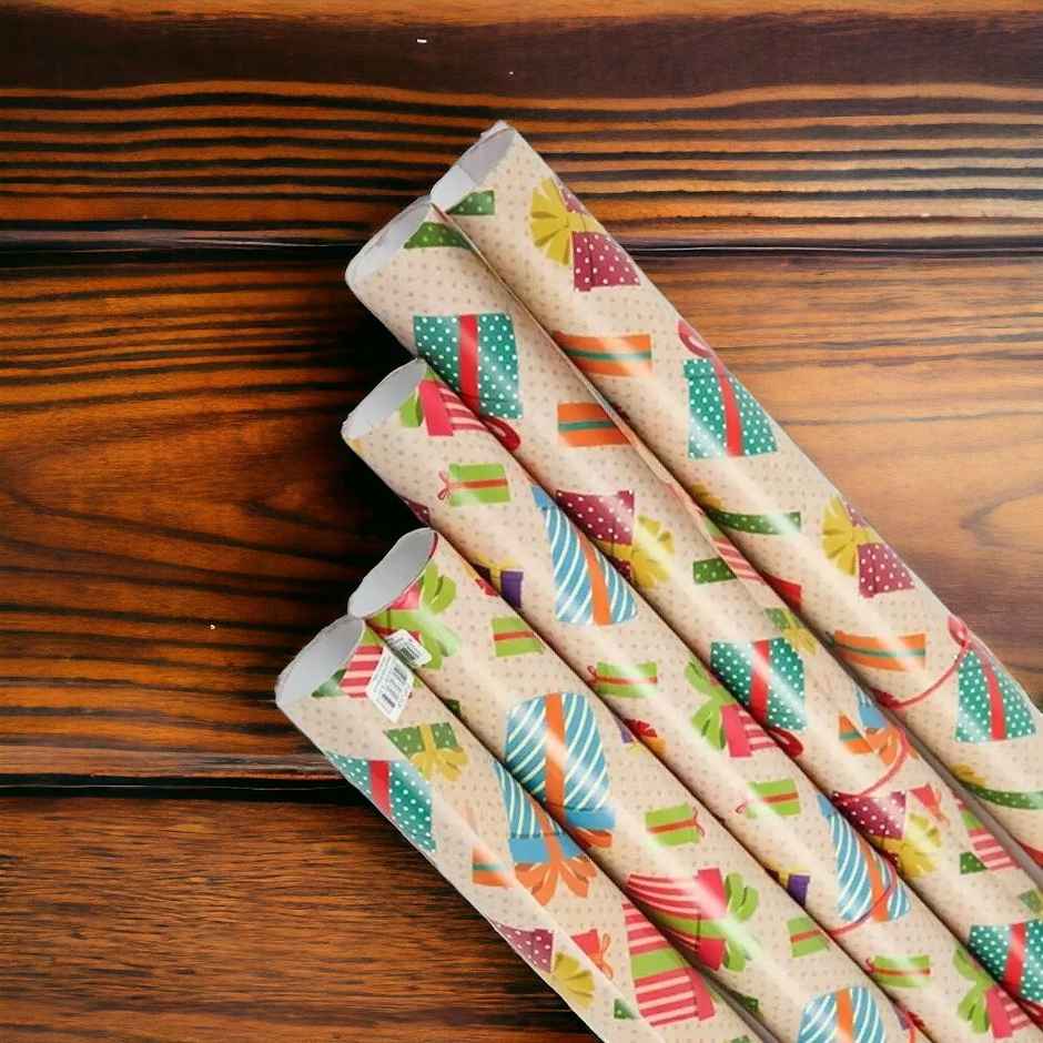Archies Multicolour Printed Paper Gift Wrapping Paper