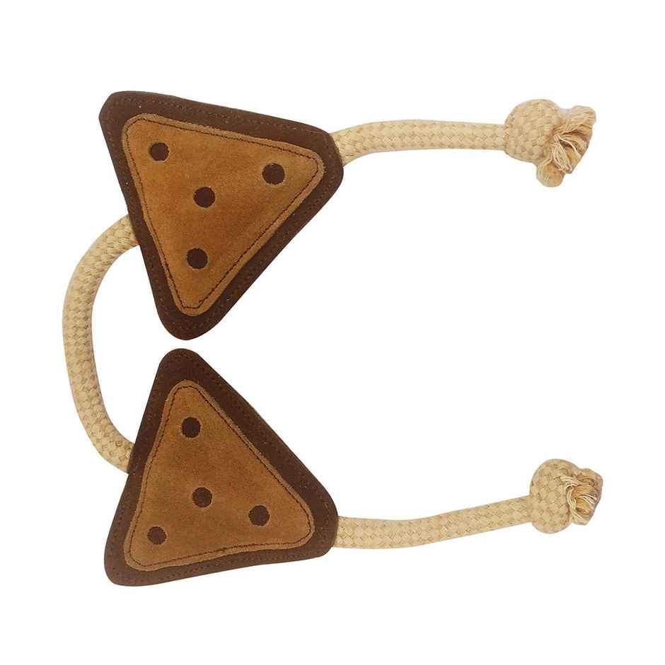 Pawpourri Double Triangle Rope Dog Toy