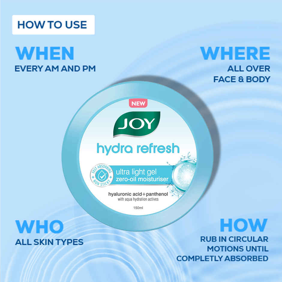 Joy Hydra Refresh Ultra Light Gel Cream