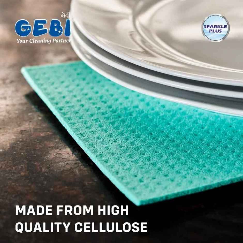 Gebi Cellulose Sponge Wipes | 3 Pack