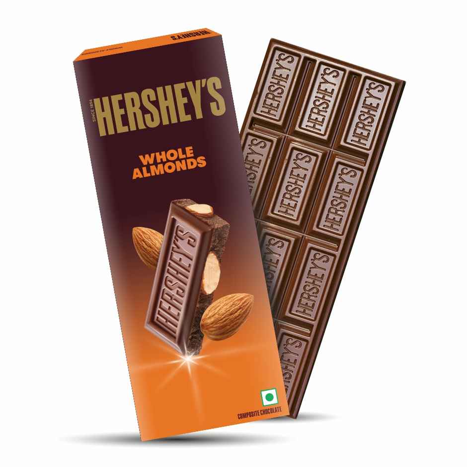 Hershey's Whole Almonds Chocolate Bar | Rich & Indulgent