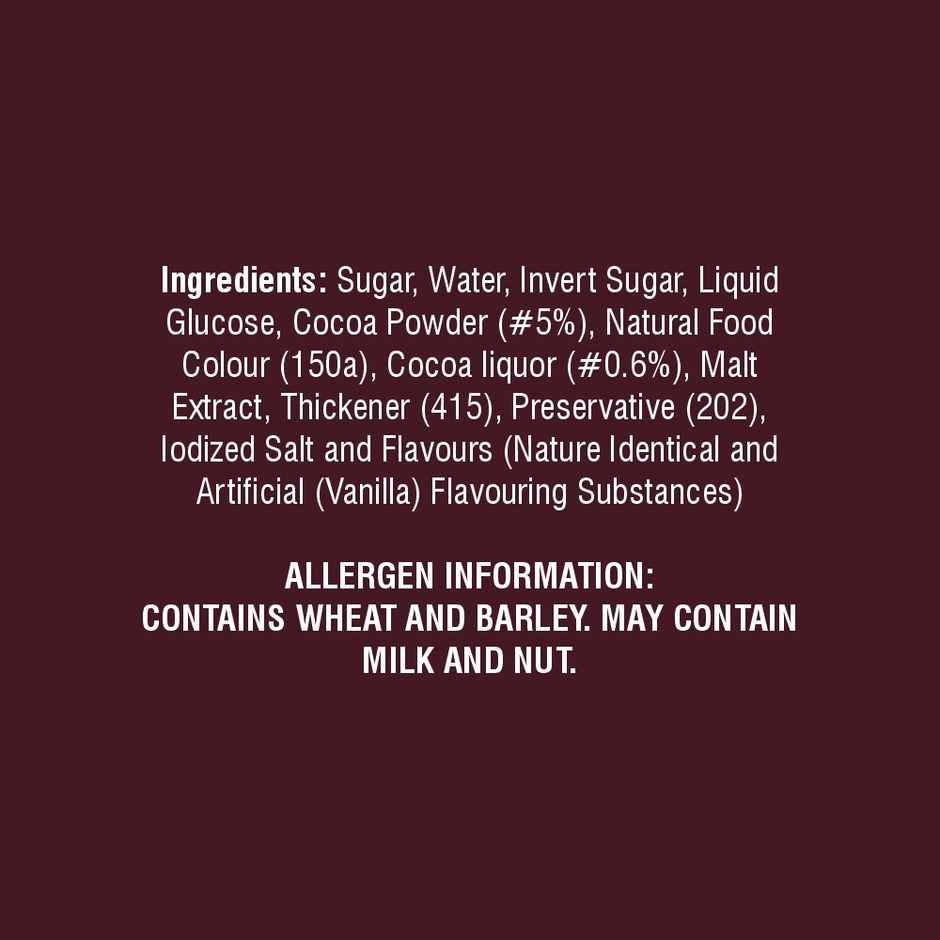 Arun Chocolate Flavoured Ice Cream Tub (500ml) & Hershey'S Chocolate Syrup | Topping Sauce (180g) Combo