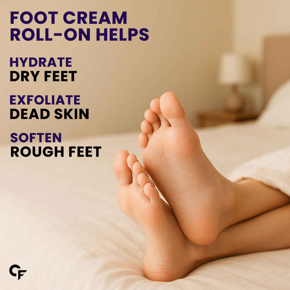 Carbamide Forte 20% Urea Foot Cream Roll-On | Feet Roll On | Foot Rollon | Urea Foot Cream