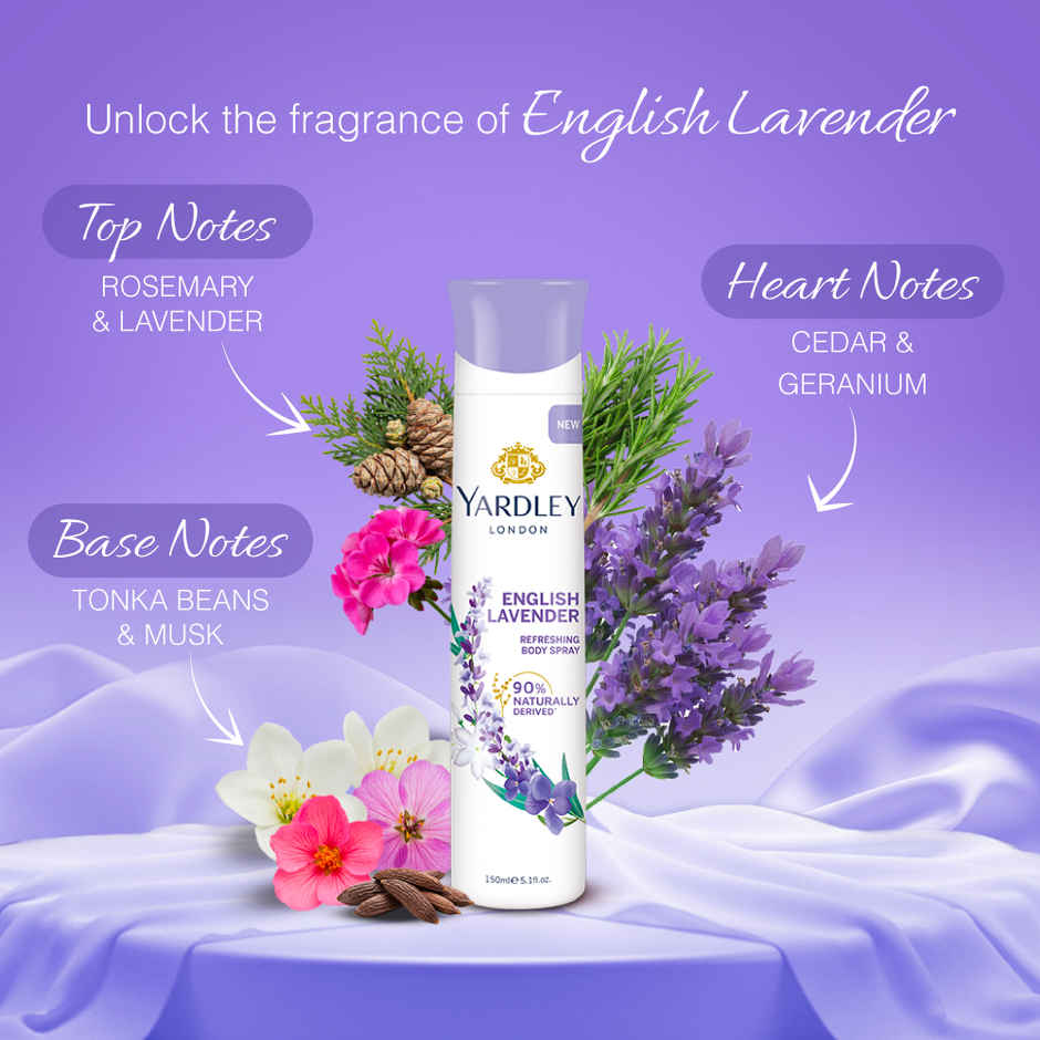 Yardley London English Lavender Deo for Women