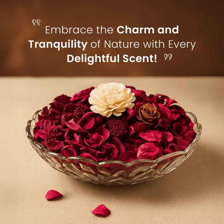 IRIS Rose Fragranced Potpourri | Decor Potpourri