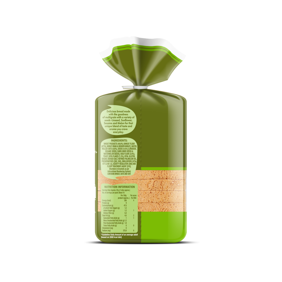 Britannia Multigrain Bread (No Maida)
