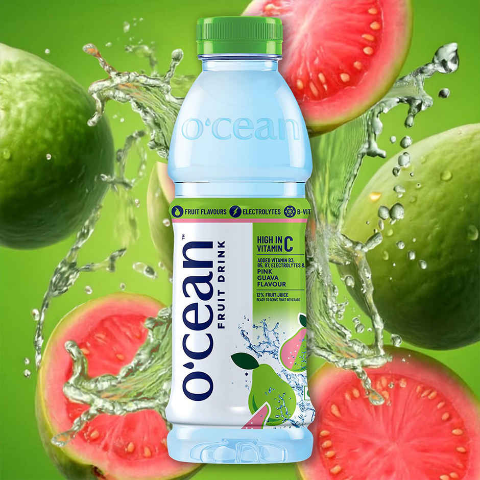 O'cean Beverages Pink Guava Flavoured Water