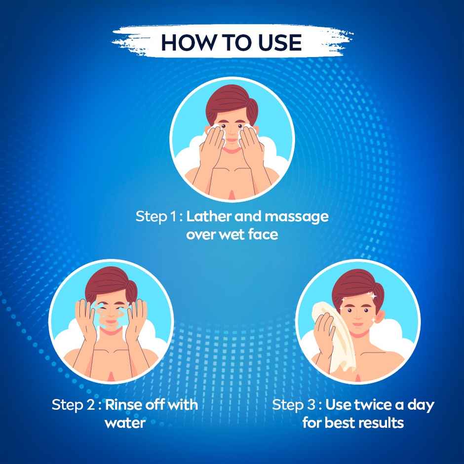 Nivea Men Dark Spot Reduction Face Wash - 10 X Vitamin C Effect