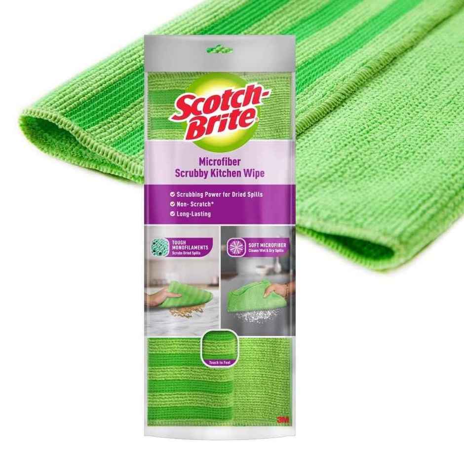 Scotch-Brite Microfiber Scrubby Kitchen Wipe Combo