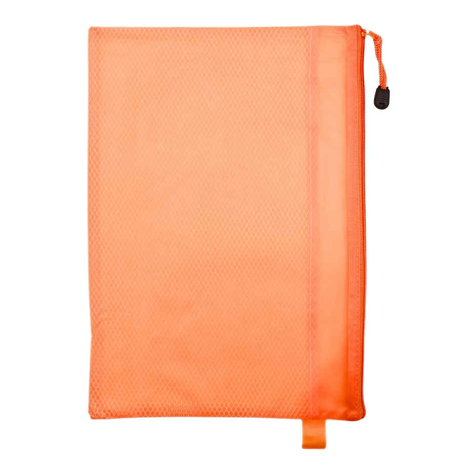 Mesh Zipper A4 Size Pouch/Documents Holder/Bag - Assorted