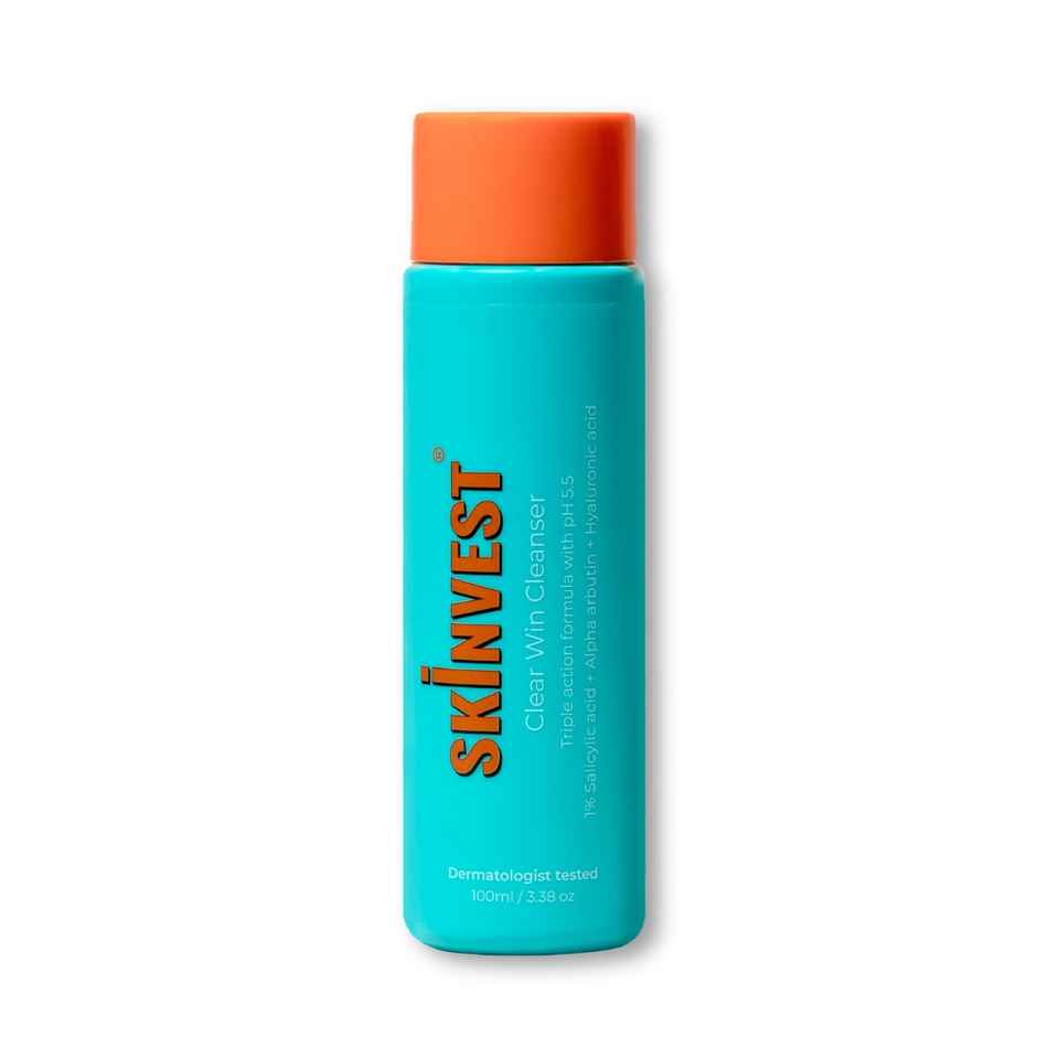 Skinvest Clear Win Face Gel Cleanser With Triple Action Formula For Men & Women