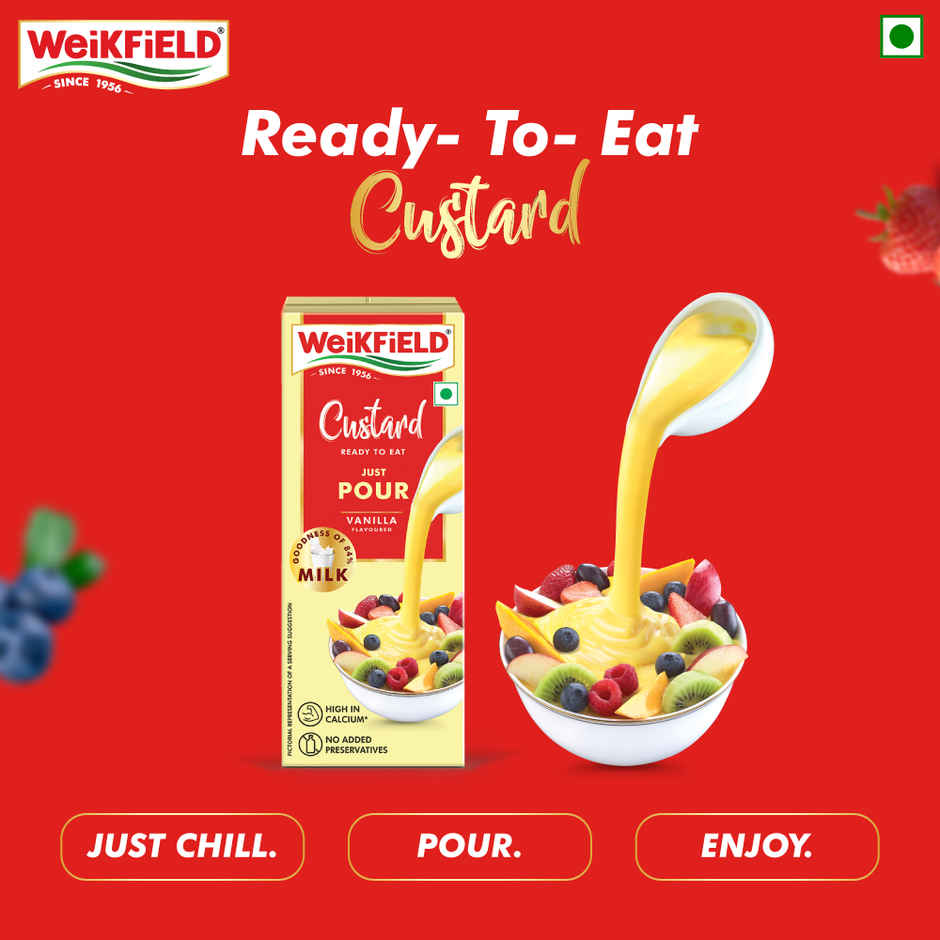 Weikfield Custard Ready To Eat - Vanilla Combo