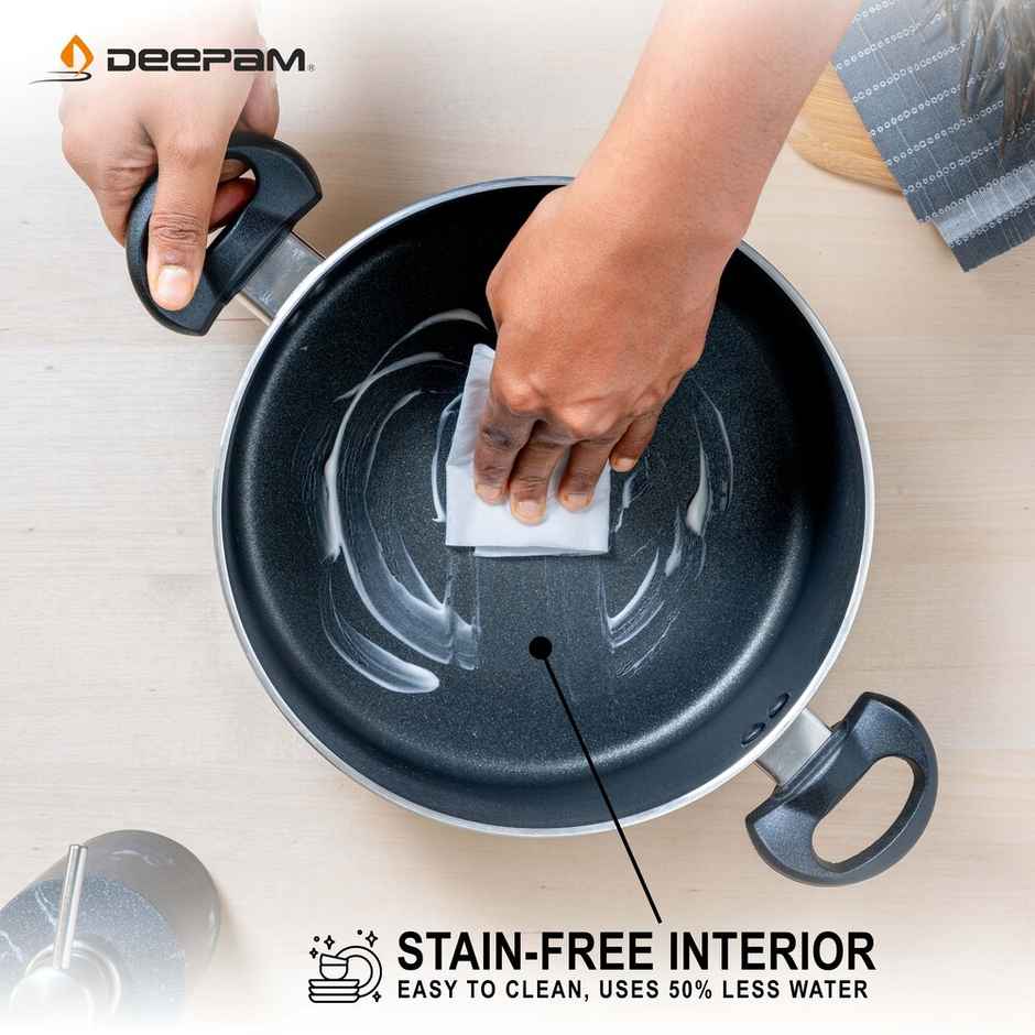 Deepam Deluxe Cook and Serve Biriyani Casserole/ Pot 255mm 3.5 Ltr