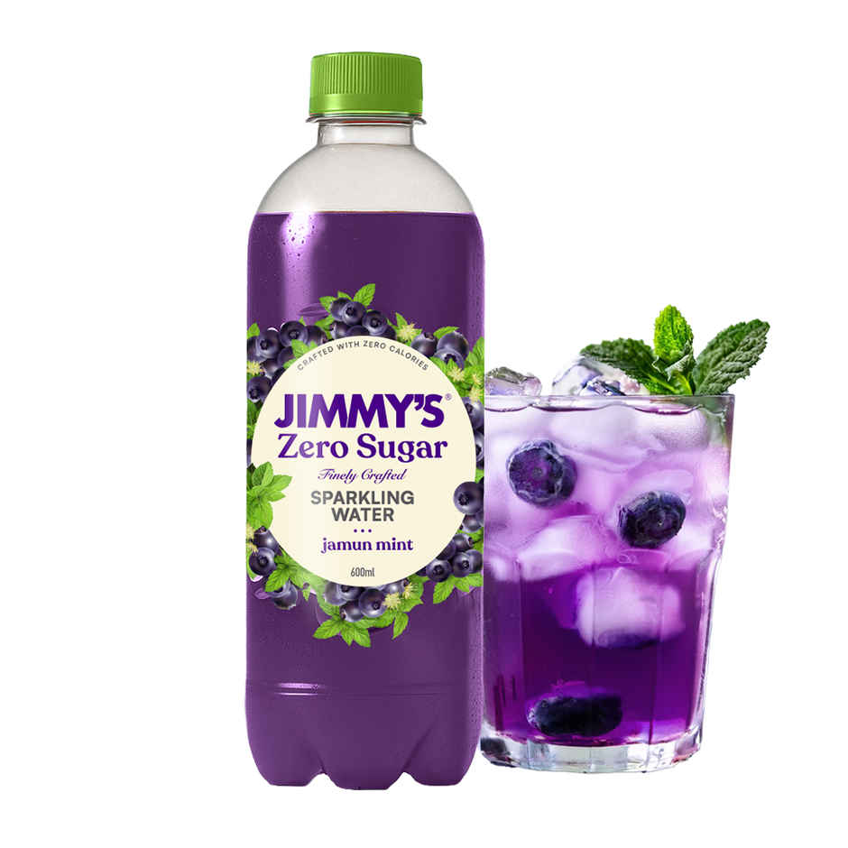 Jimmy's Zero Sugar Jamun Mint Sparkling Water