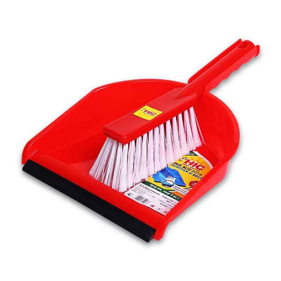 Hic Dust Pan With Brush - Assorted