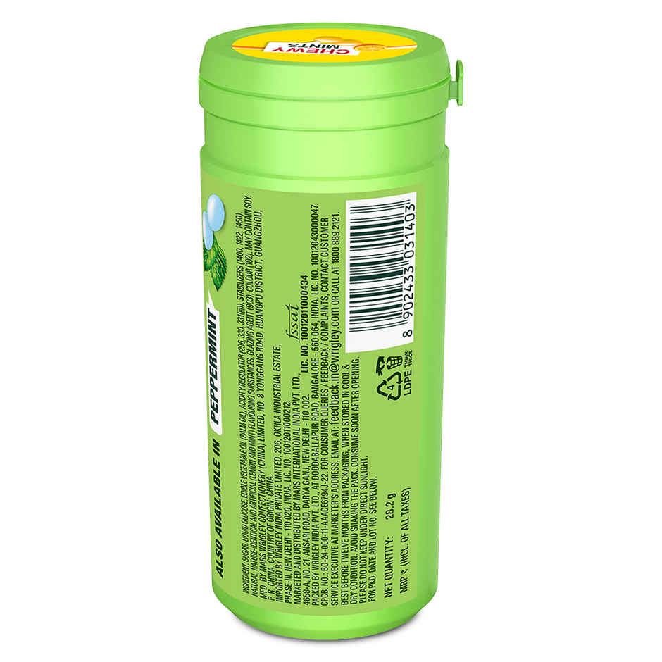 Doublemint Lemonmint Flavour Chewy Mints Pot