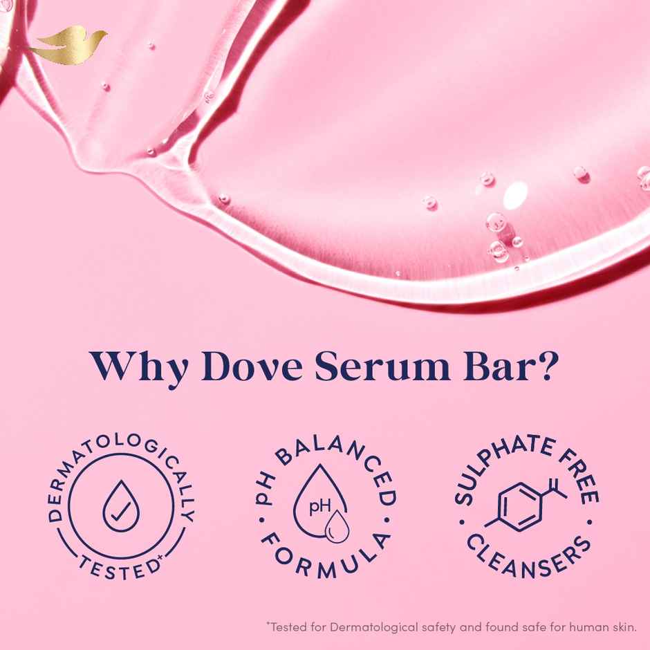 Dove Pink Beauty Bar - Soft, Smooth, Glowing Skin