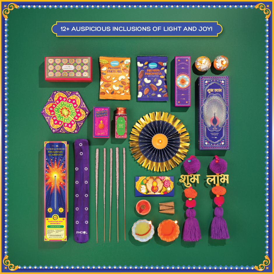 Phool Happy Diwali Gift Box | Diwali Gift Hamper