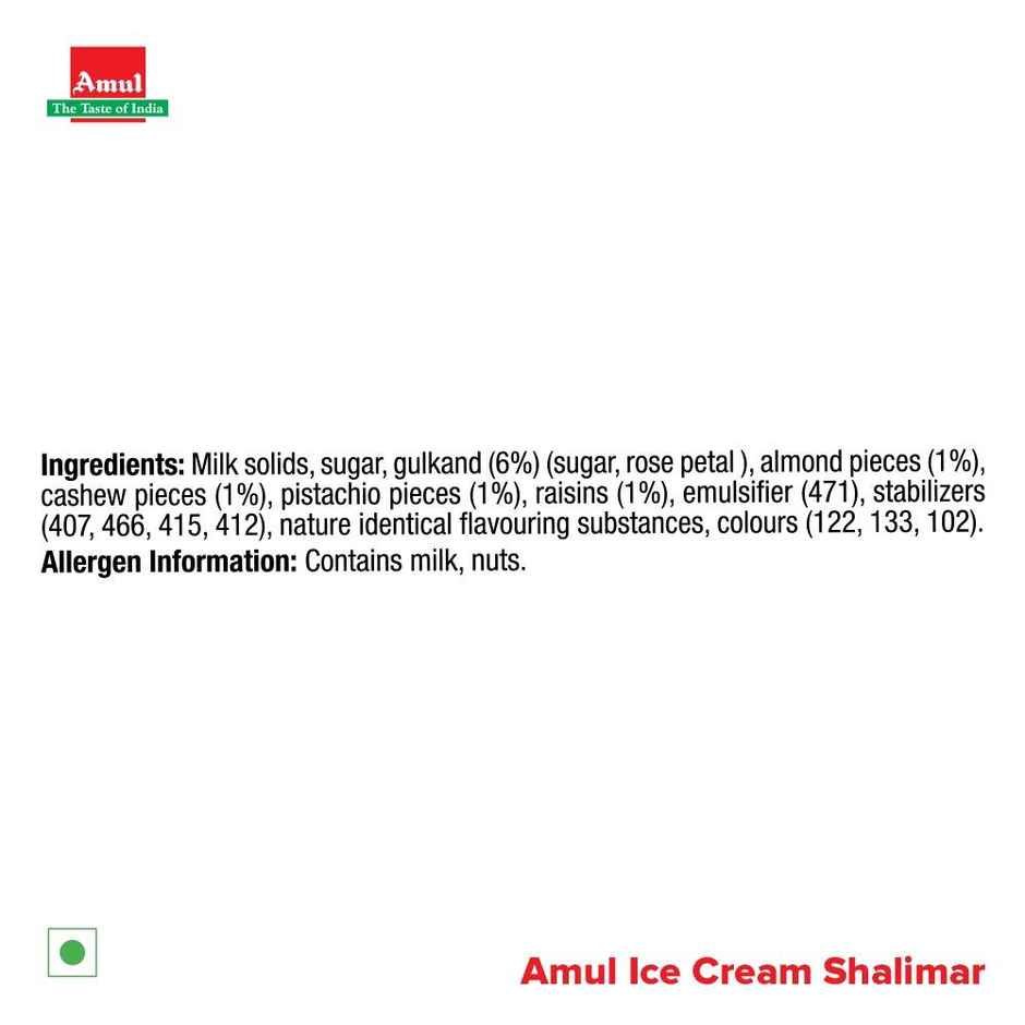Amul Shalimar Ice Cream Cup