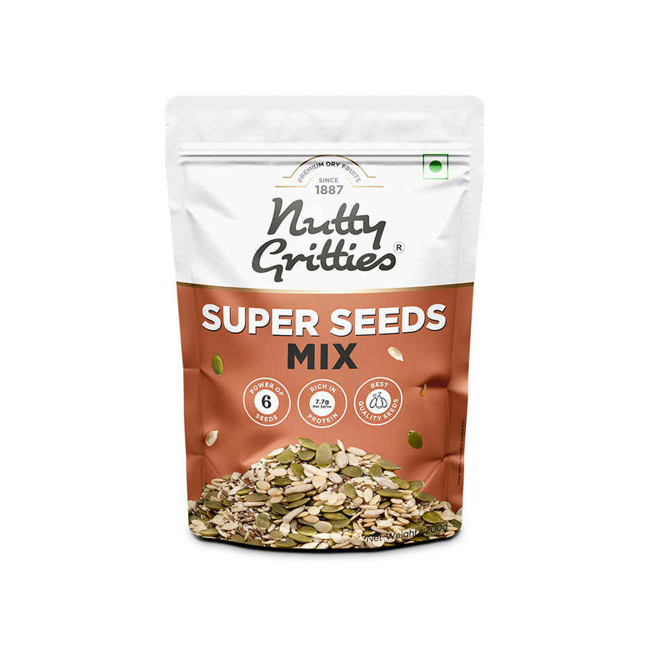 Nutty Gritties Super Seed Mix - Omega-3 & Protein-Rich