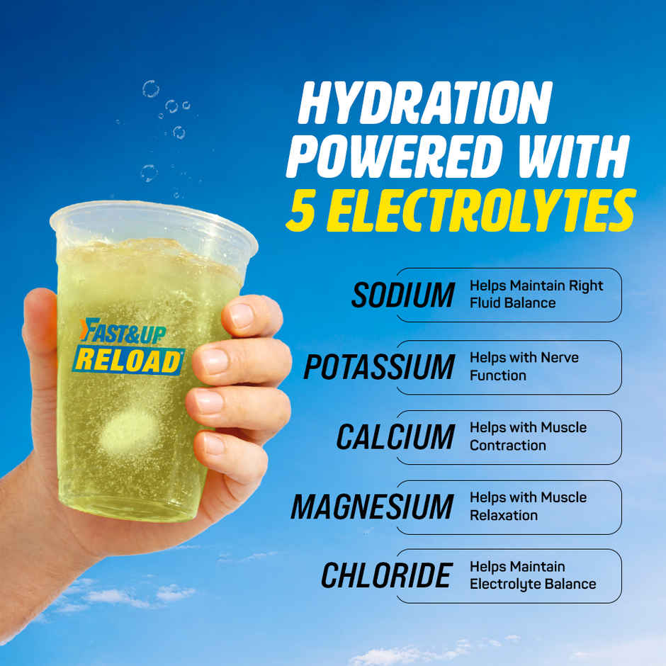 Fast&up Reload Energy Drink Low Sugar Electrolyte | Mojito Flavour