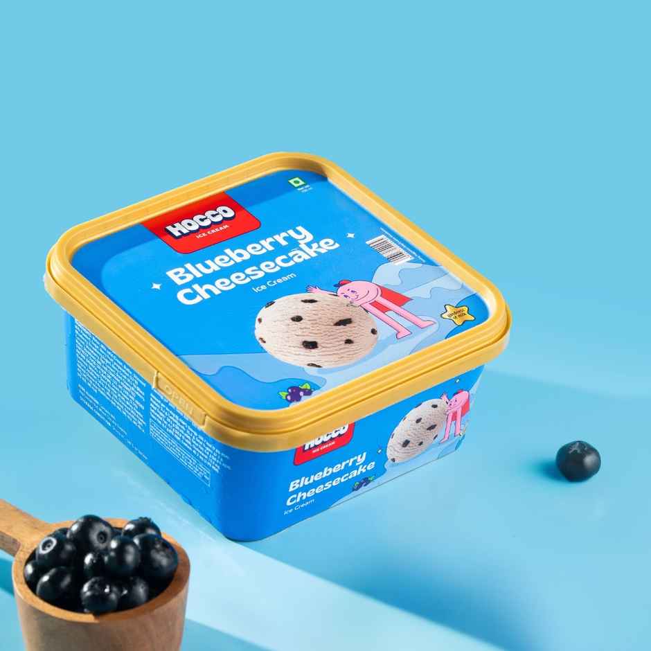 Hocco Blueberry Cheesecake Ice Cream Tub