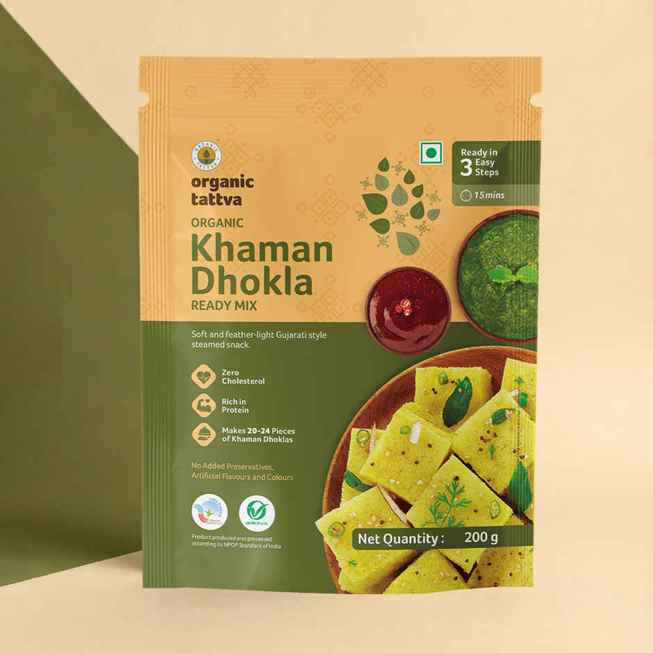 Organic Tattva Khaman Dhokla Ready Mix