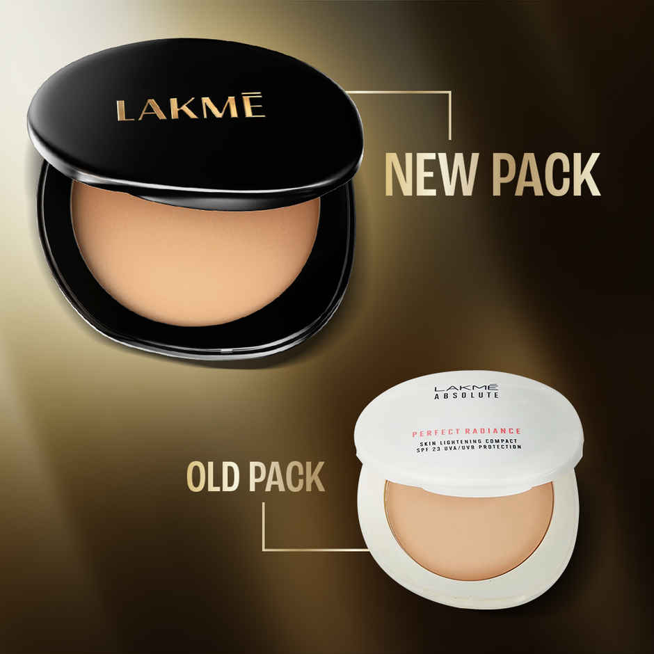 Lakme Compact Powder - Golden Medium | Spf 23 Uva-Uvb Protection