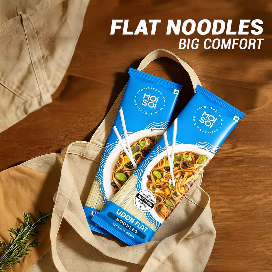 MOI SOI Udon Noodles - Non-Sticky, Easy To Cook, No Preservatives