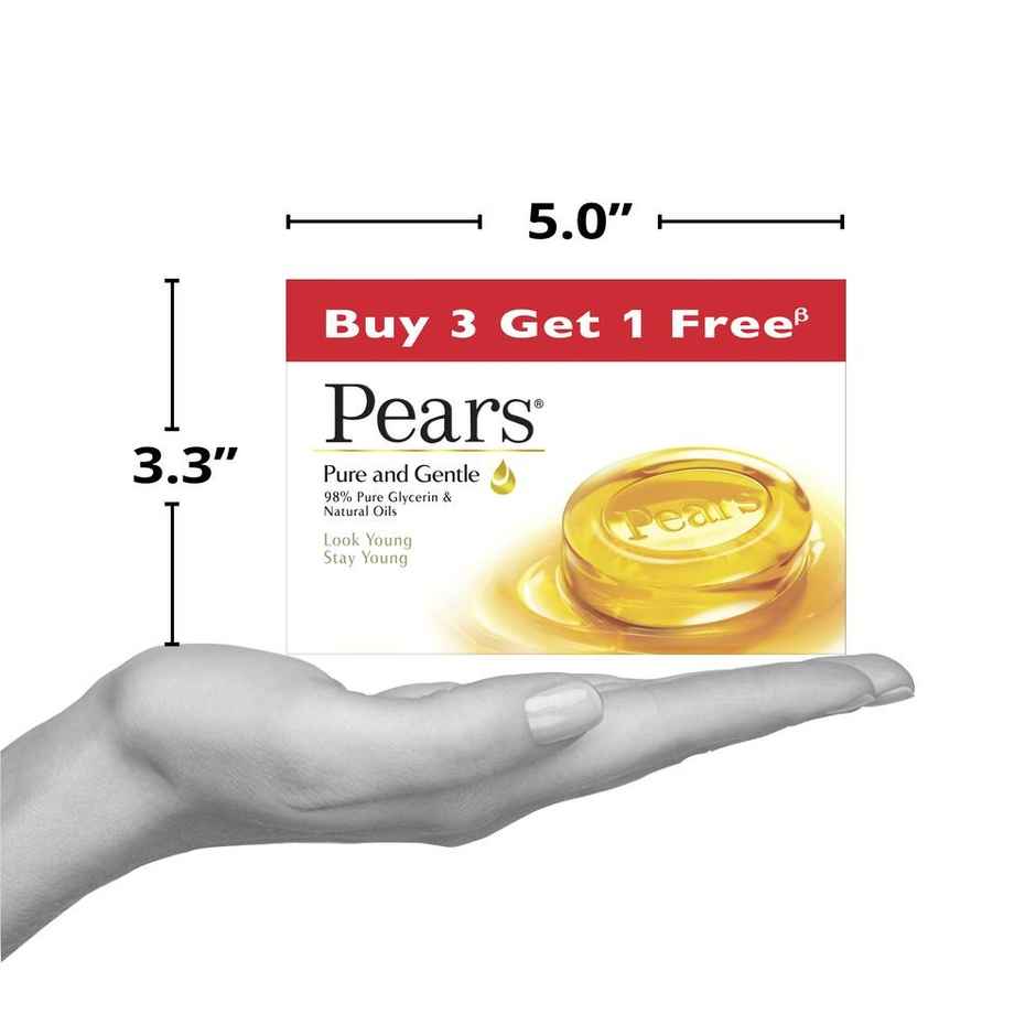 Pears Pure & Gentle Bathing Soap Combo