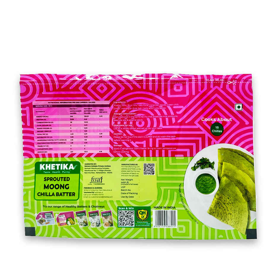 Khetika Moong Chilla Batter