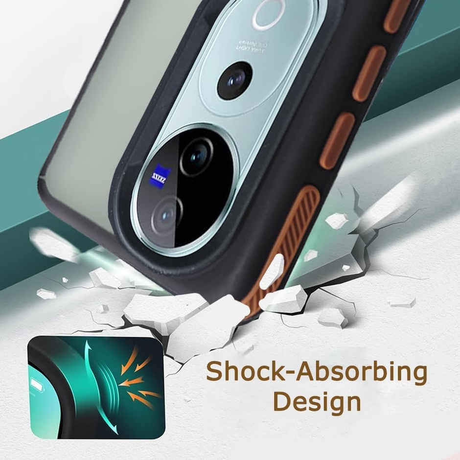 Artistque Case for Vivo V40 | V40 Pro | T3 Ultra 5g Back Cover - Frosted Series