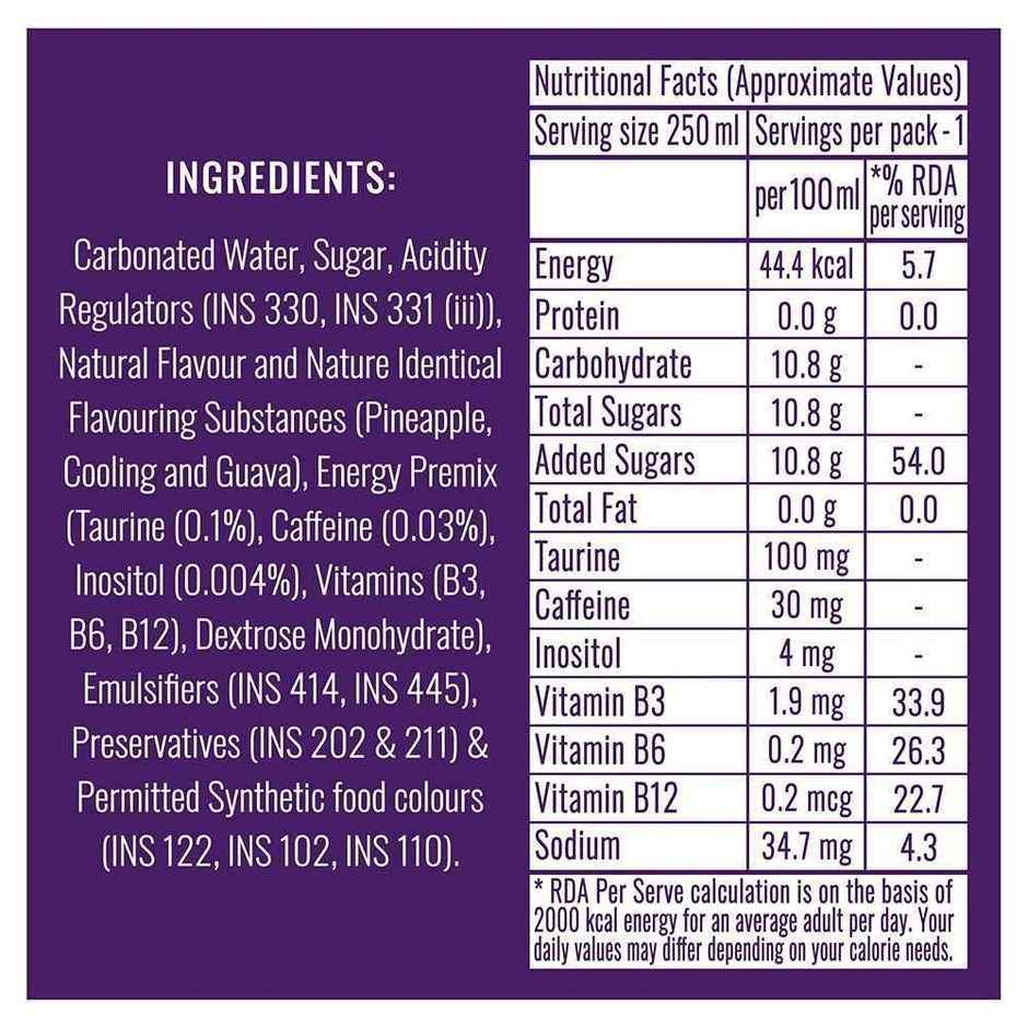 NON Stop Boost Energy Drink | Canned Beverage
